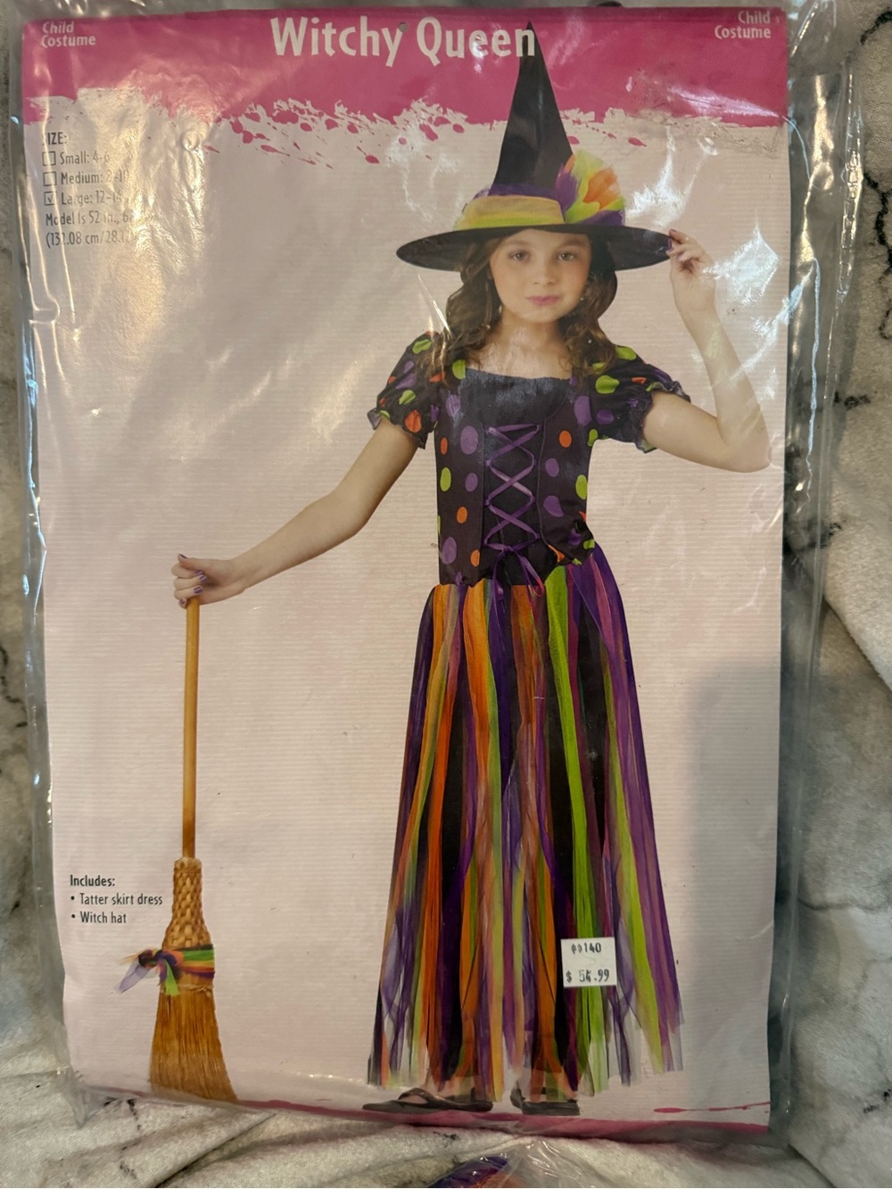 Halloween Witchy Queen Girls' Halloween Costume
